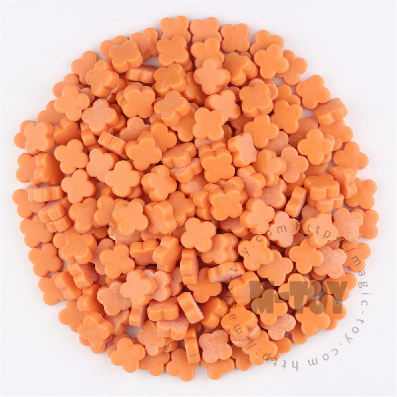 Orange Flower Glass Mosaic SMHG18