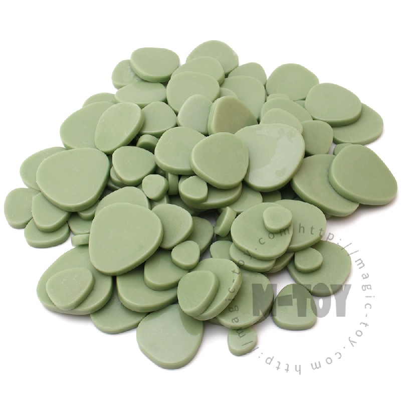 Green Pebbles Glass Mosaic PESS42