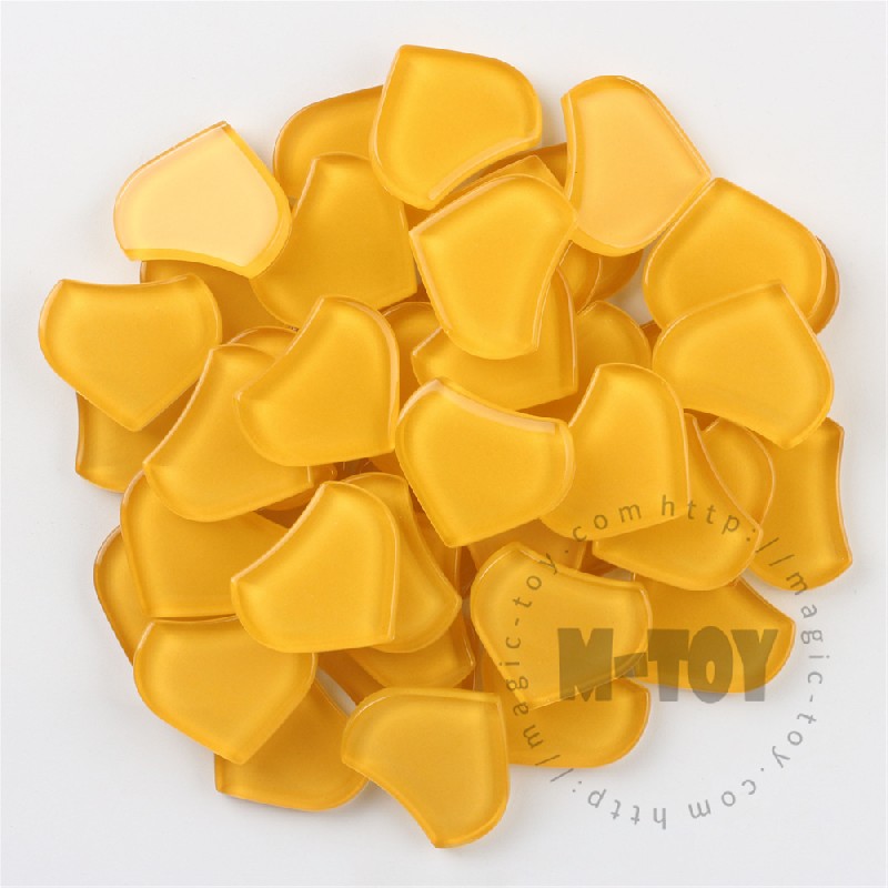 Yellow Fishscale Mandala Glass Mosaic 3026TA-CC946