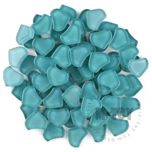 Turquoise Fishscale Mandala Glass Mosaic 2017TA-CC626