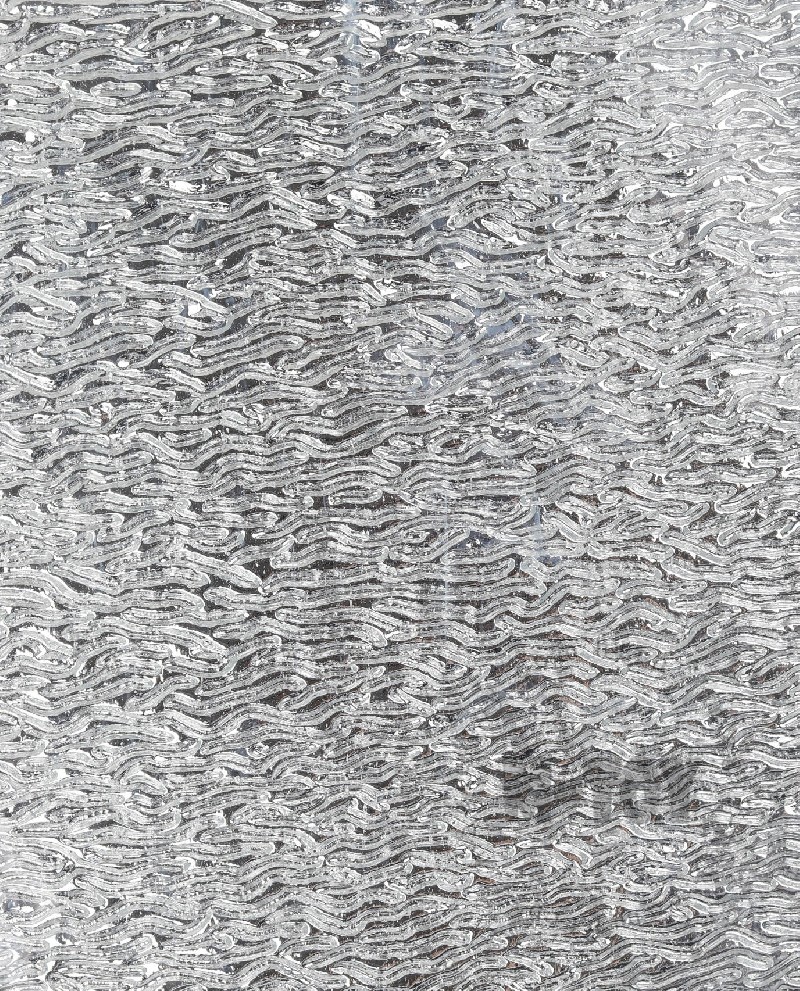 Ripple Mirror Stained Glass Sheet Sliver 00-R-J