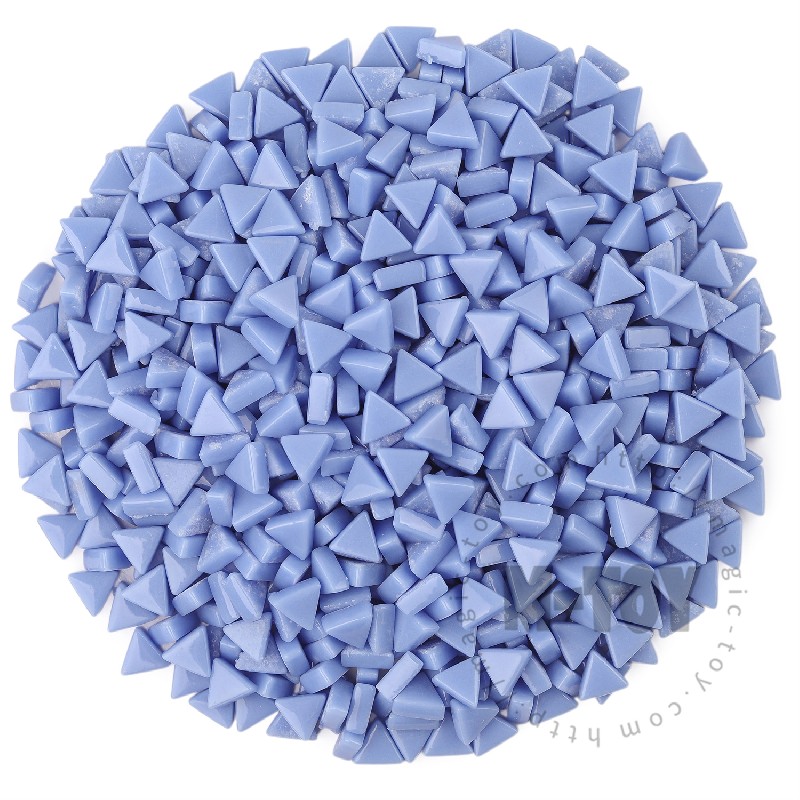 Blue Mini Triangle Glass Mosaic 10SJG03