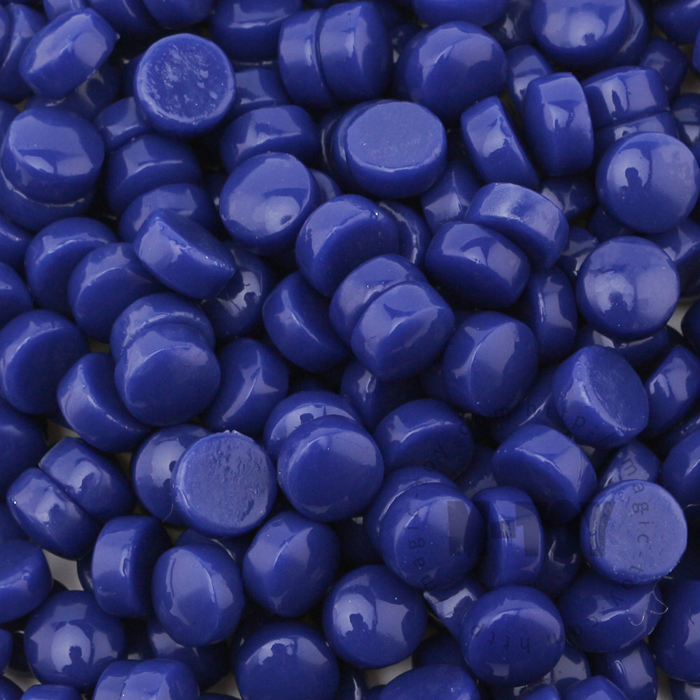 Cobalt Blue Round Glass Mosaic SR05