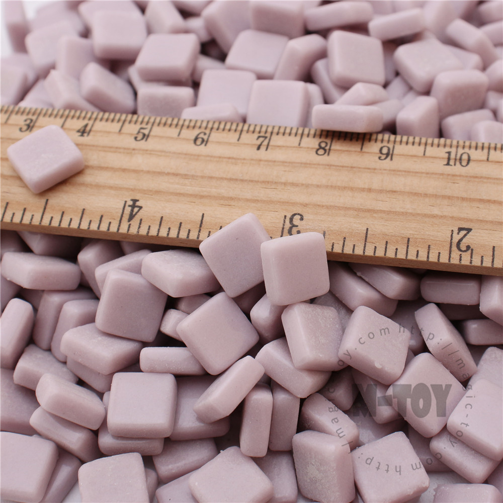 Pink Mini Square Glass Mosaic 10SS68