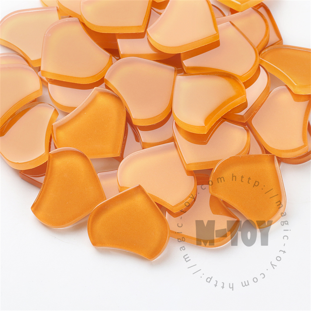 Orange Fishscale Mandala Glass Mosaic 3026TA-CC945