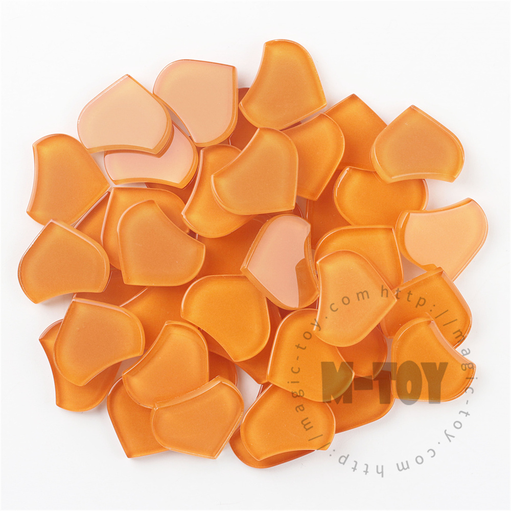 Orange Fishscale Mandala Glass Mosaic 3026TA-CC945