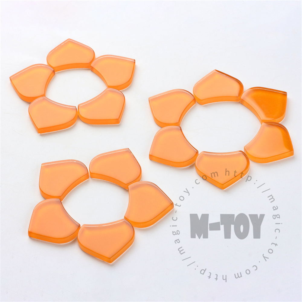 Orange Fishscale Mandala Glass Mosaic 3026TA-CC945