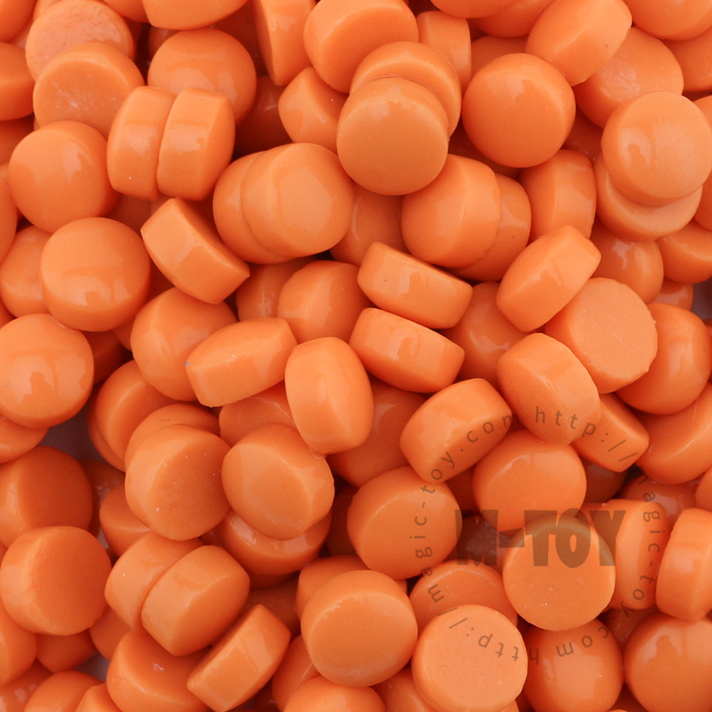 Orange Round Glass Mosaic SR18