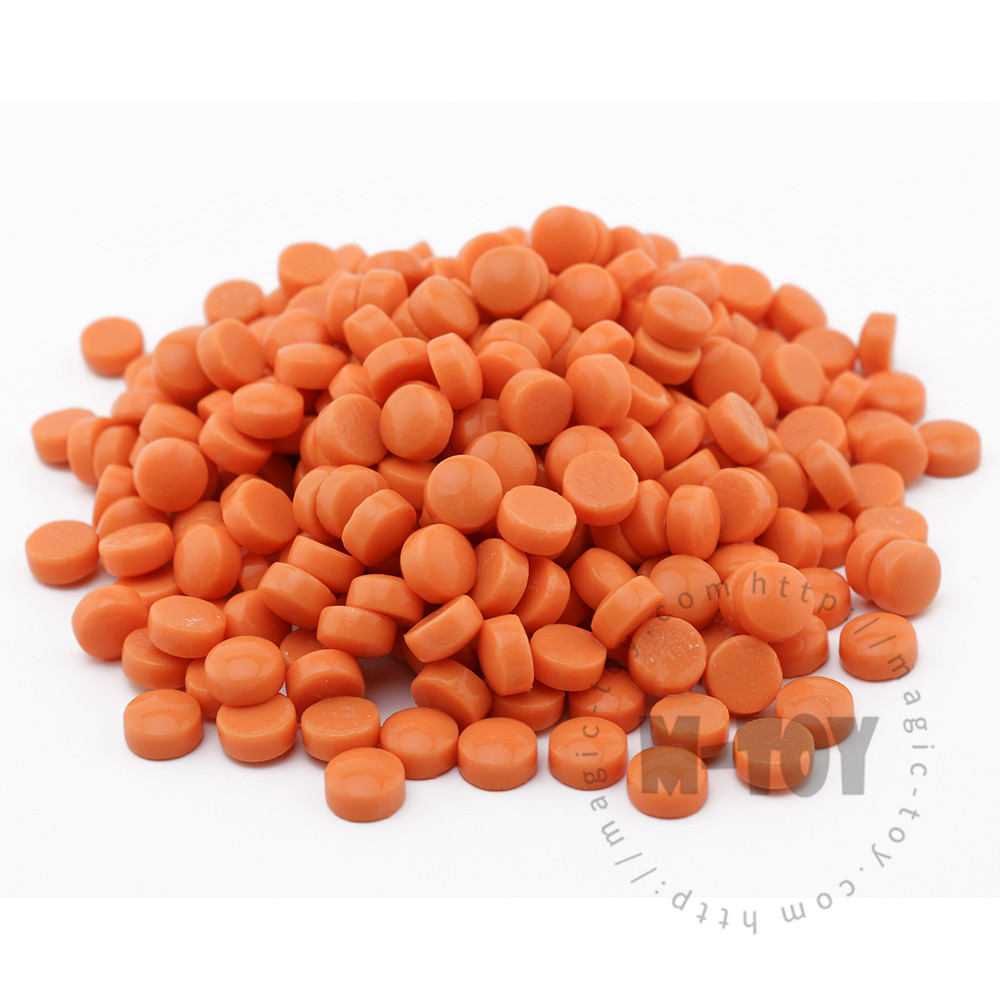 Orange Round Glass Mosaic SR18