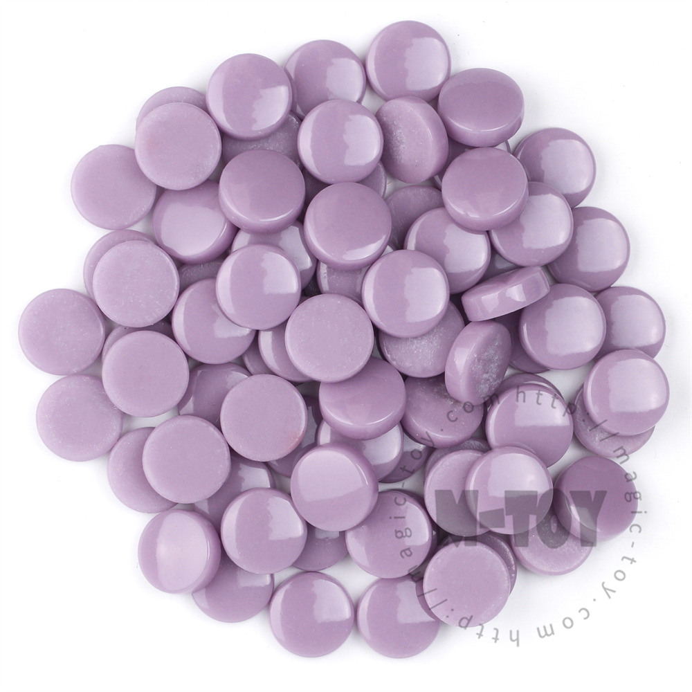 Purple Round Glass Mosaic 20SR62