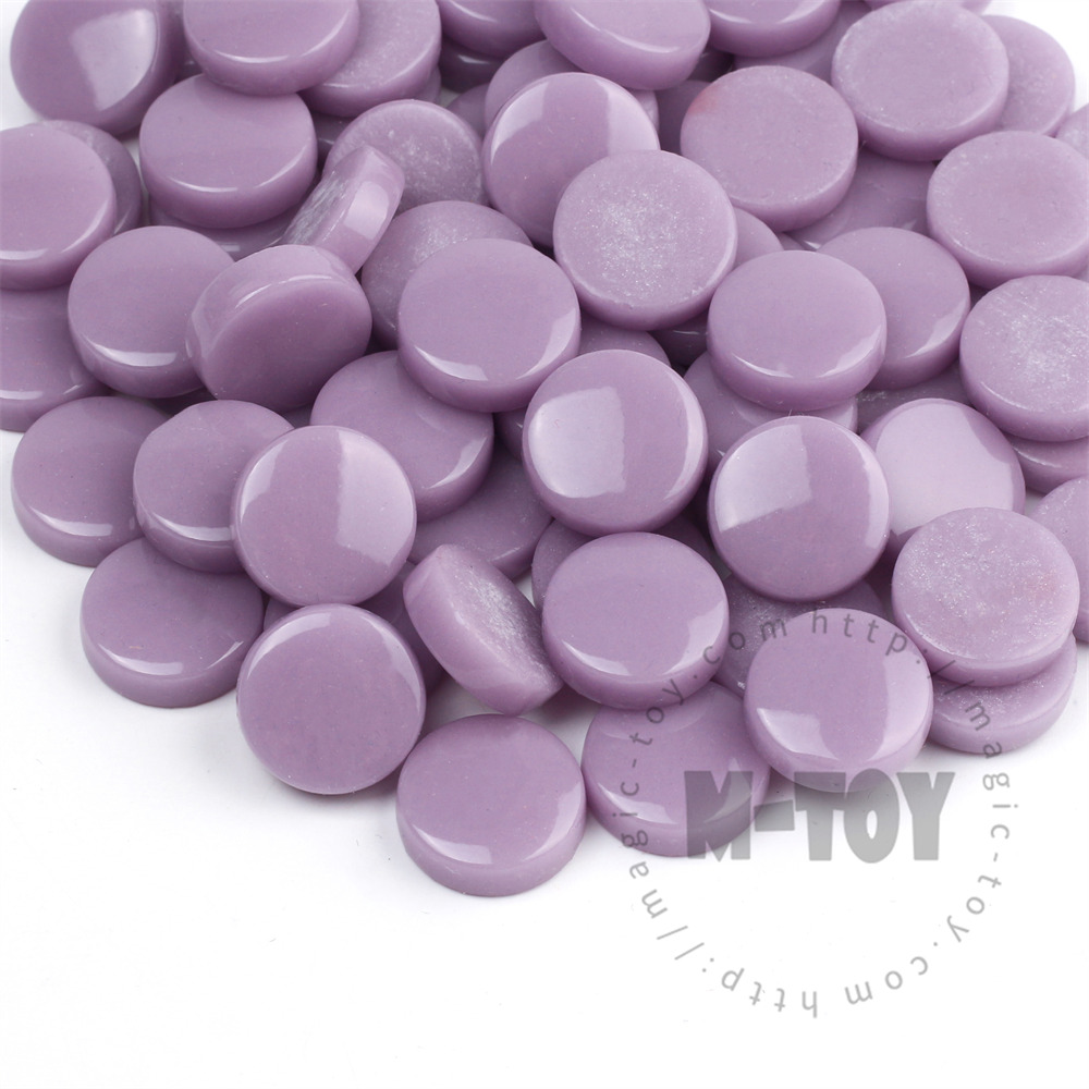 Purple Round Glass Mosaic 20SR62