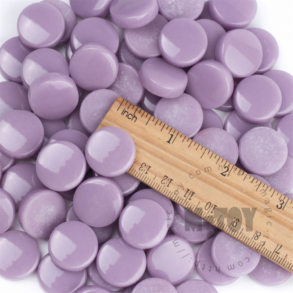 Purple Round Glass Mosaic 20SR62