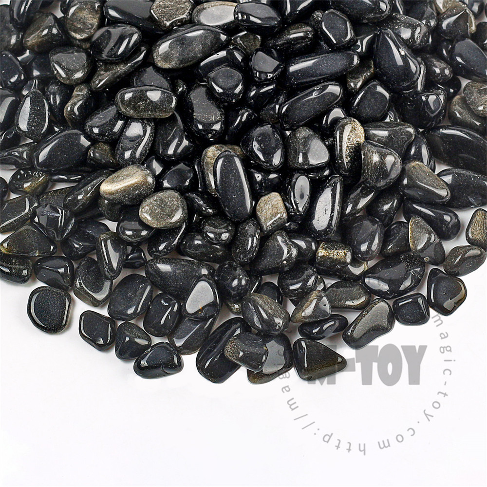 Black Obsidian Gemstone Jade801（7-9mm）