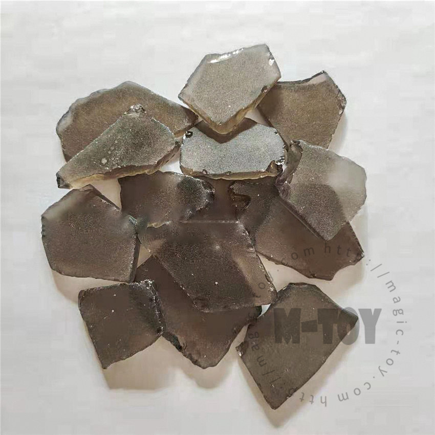 Brown Color Irregular Sea Glass CD-HR303-M