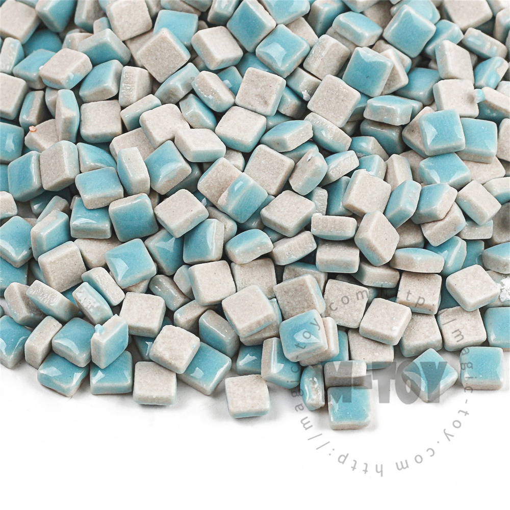 Blue Mini Square Ceramic Mosaic 5-H172