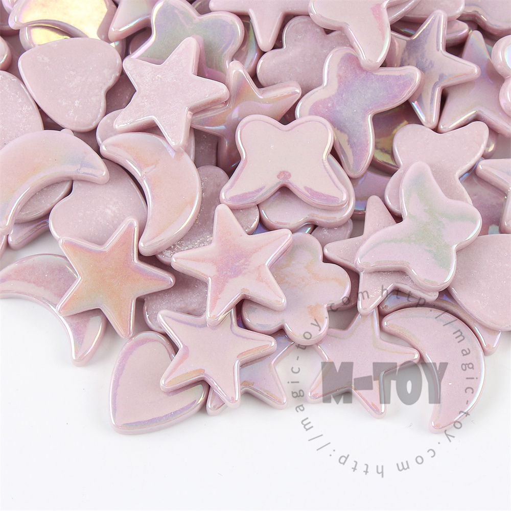 Iridescent Purple Charms Glass Mosaic MU-SSL68