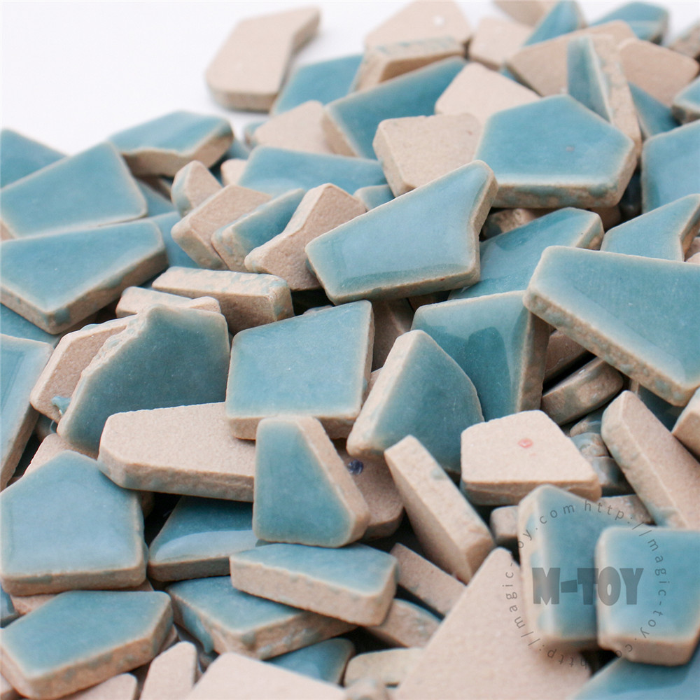 Blue Irregular Ceramic Mosaic IR-H16