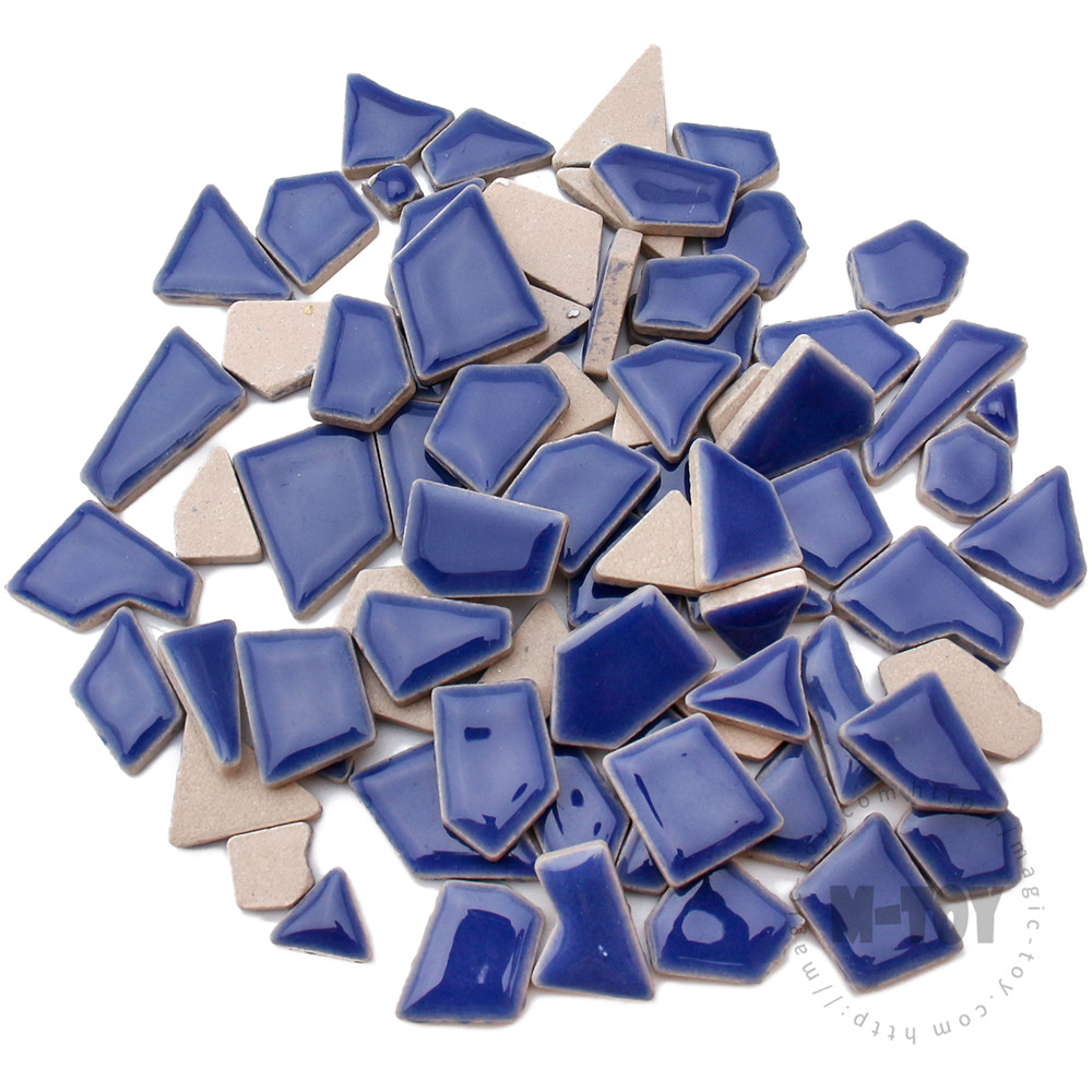 Blue Irregular Ceramic Mosaic IR-H191