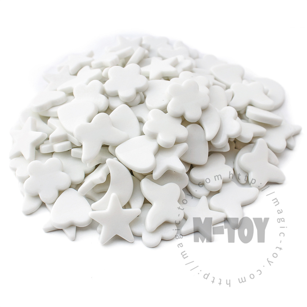 White Charms Glass Mosaic MU-SS100