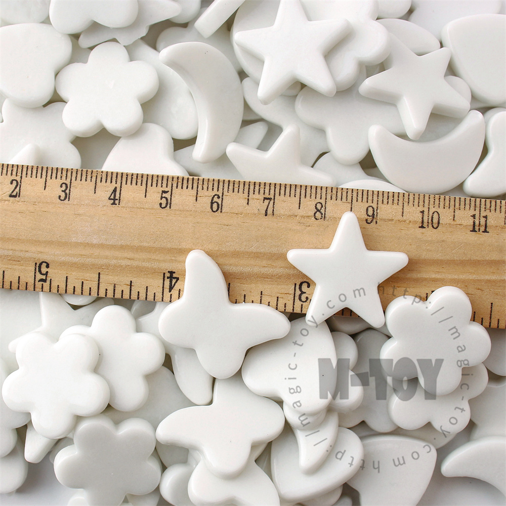 White Charms Glass Mosaic MU-SS100