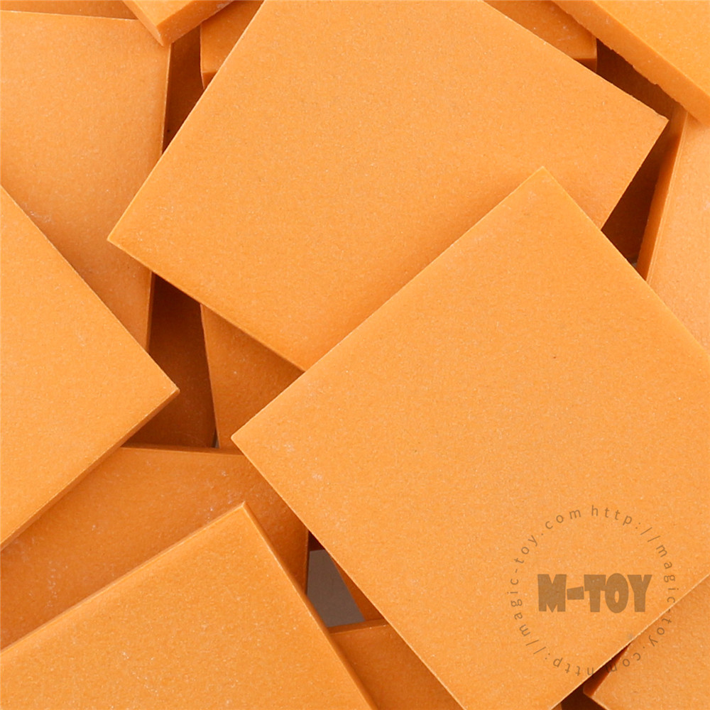 Orange Square Chunky Ceramic Mosaic 48TSM908