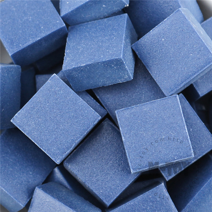 Blue Square Chunky Ceramic Mosaic TSM712