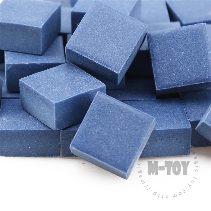 Blue Square Chunky Ceramic Mosaic TSM712