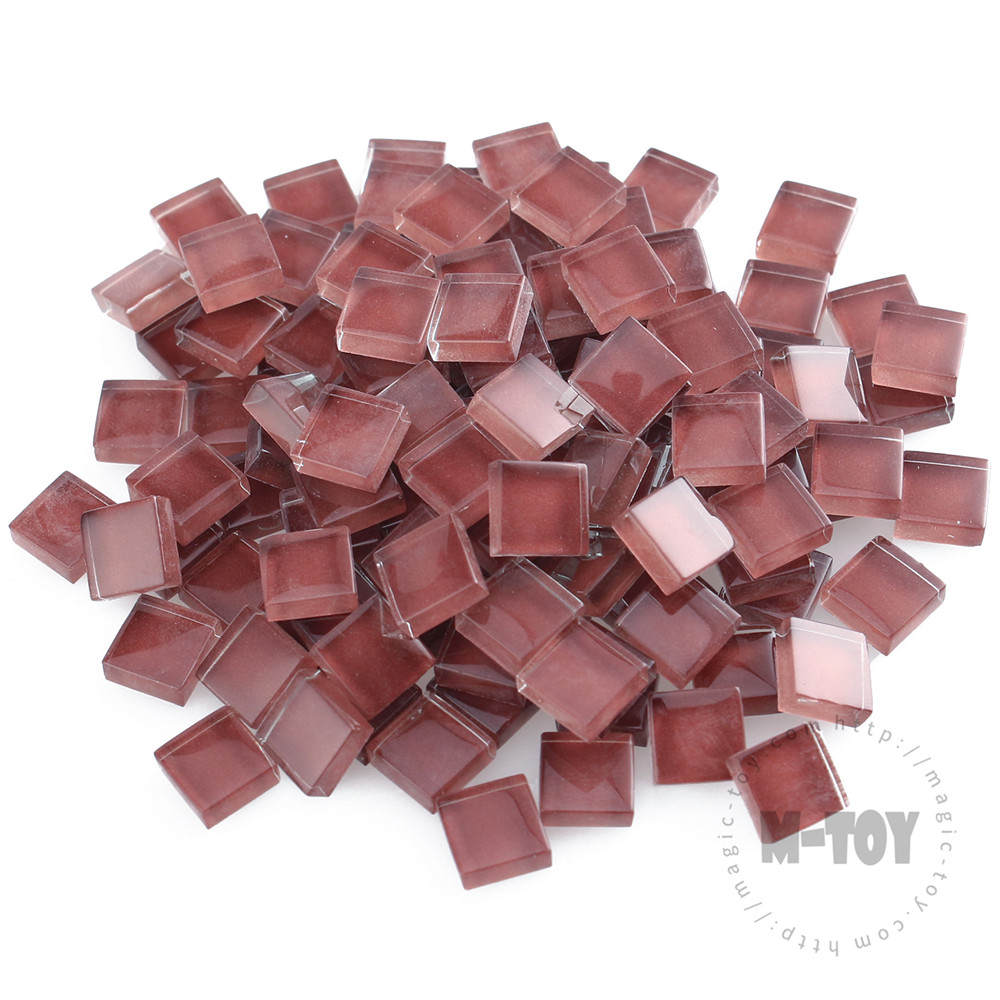 Purple Square Crystal Glass Mosaic 10-CC312