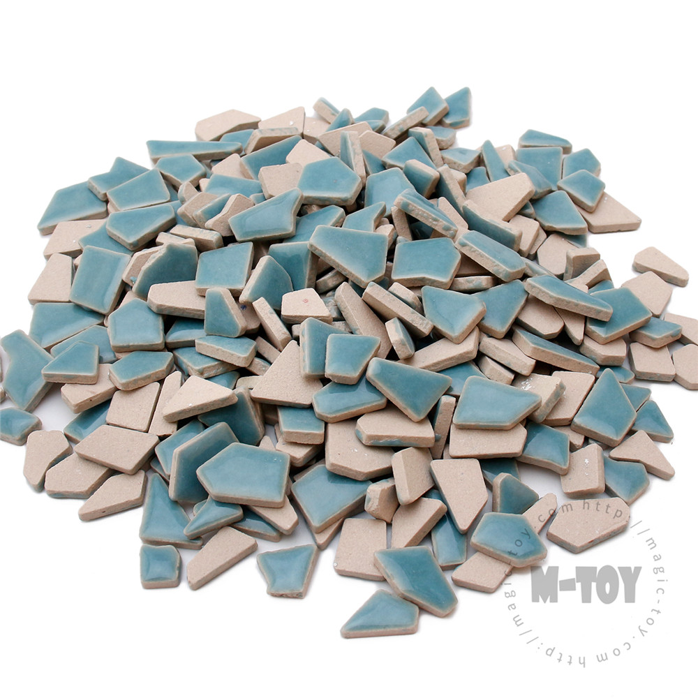 Blue Irregular Ceramic Mosaic IR-H16