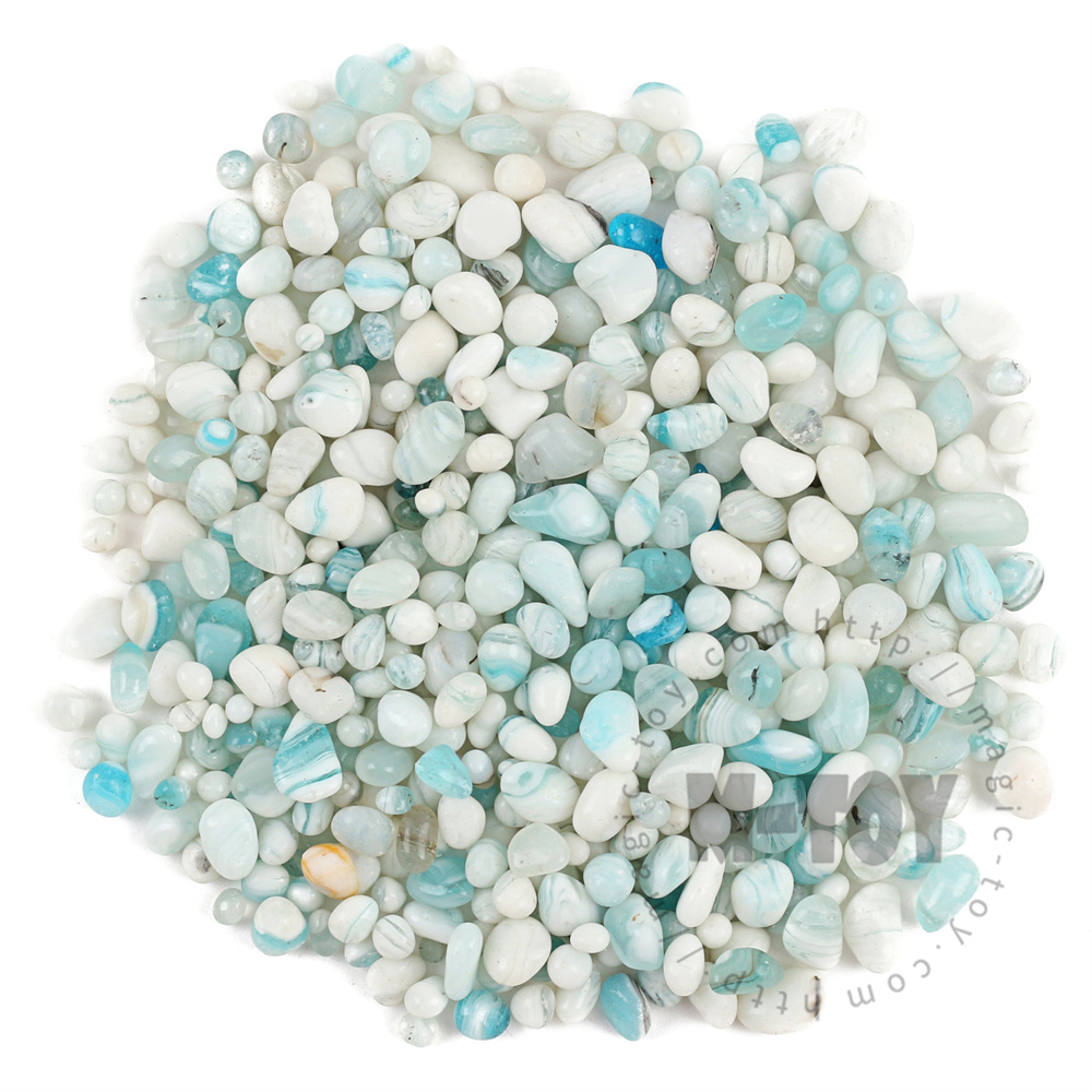 Skyblue Porcelain Glass Beads 0306CD-PO701