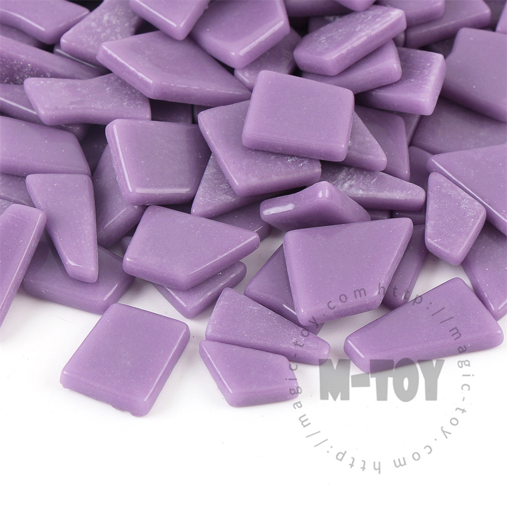 Purple Irregular Shape Glass Mosaic IR-SS62