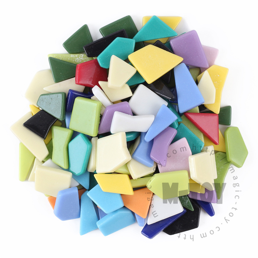 Assorted Irregular Shape Glass Mosaic IR-SSW9012