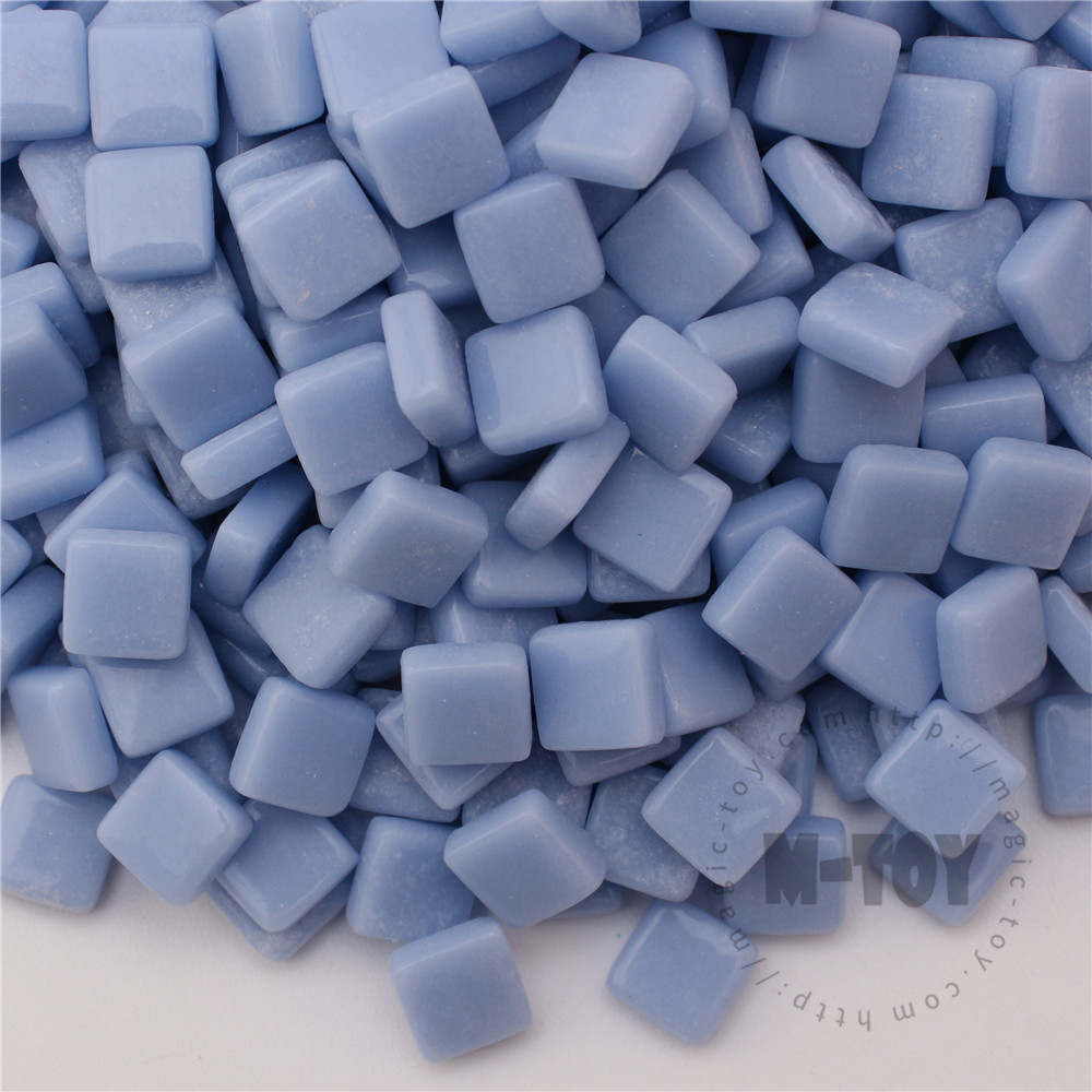 Blue Mini Square Glass Mosaic 10SS02