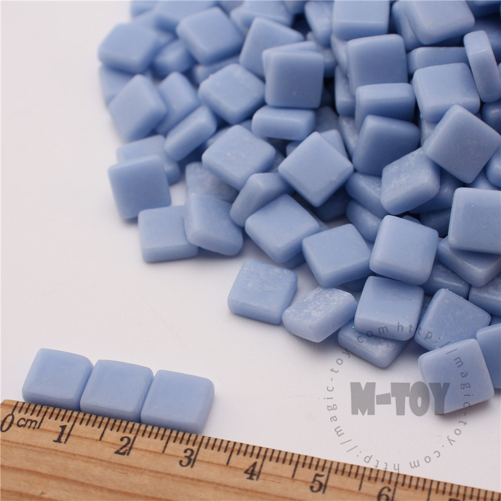 Blue Mini Square Glass Mosaic 10SS02