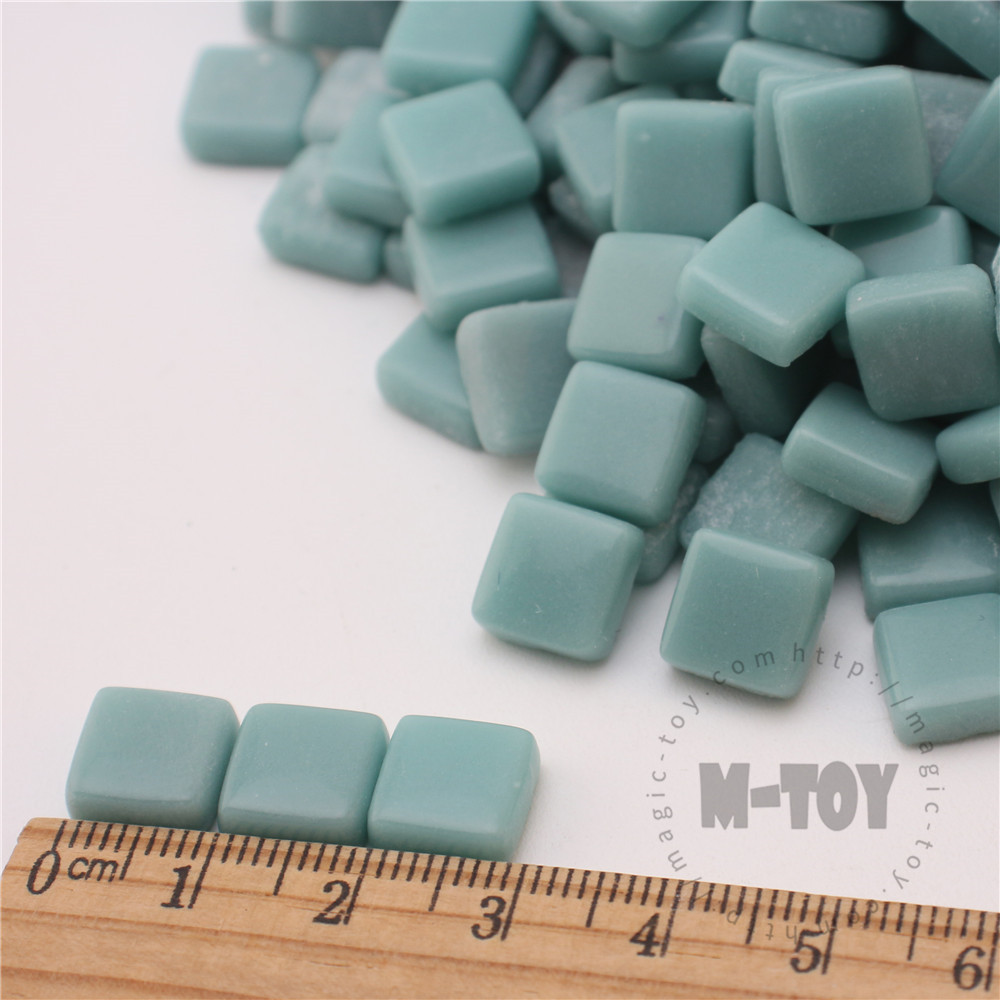 Green Mini Square Glass Mosaic 10SS53