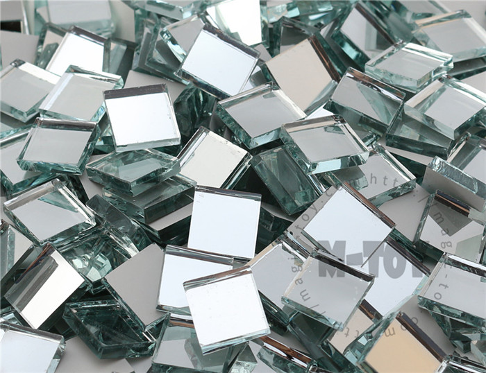 Silver Square Mirror 15MSS01