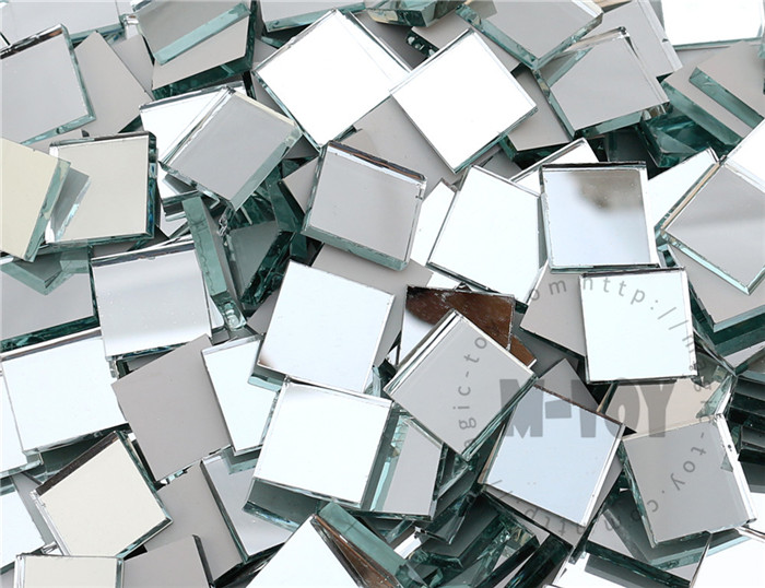 Silver Square Mirror 20MSS01