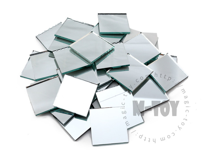 Silver Square Mirror 48MSS01