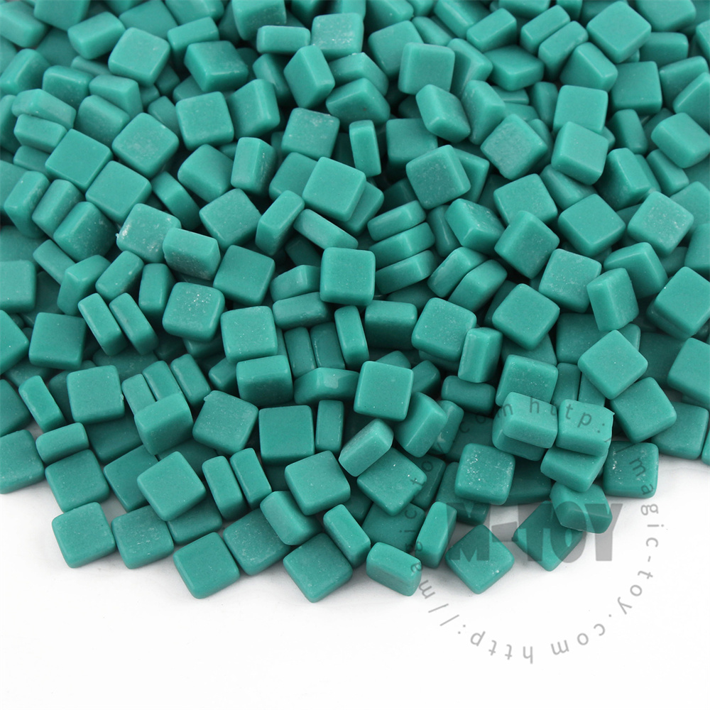 Green Mini Square Glass Mosaic 8SS54