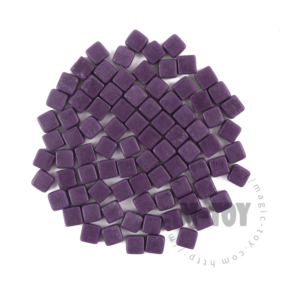 Dark Purple Mini Square Glass Mosaic 8SS63