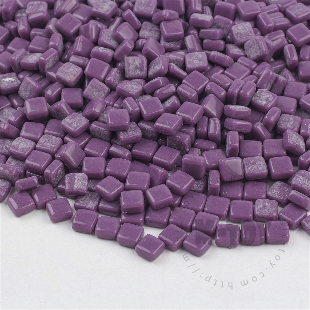 Dark Purple Mini Square Glass Mosaic 8SS64