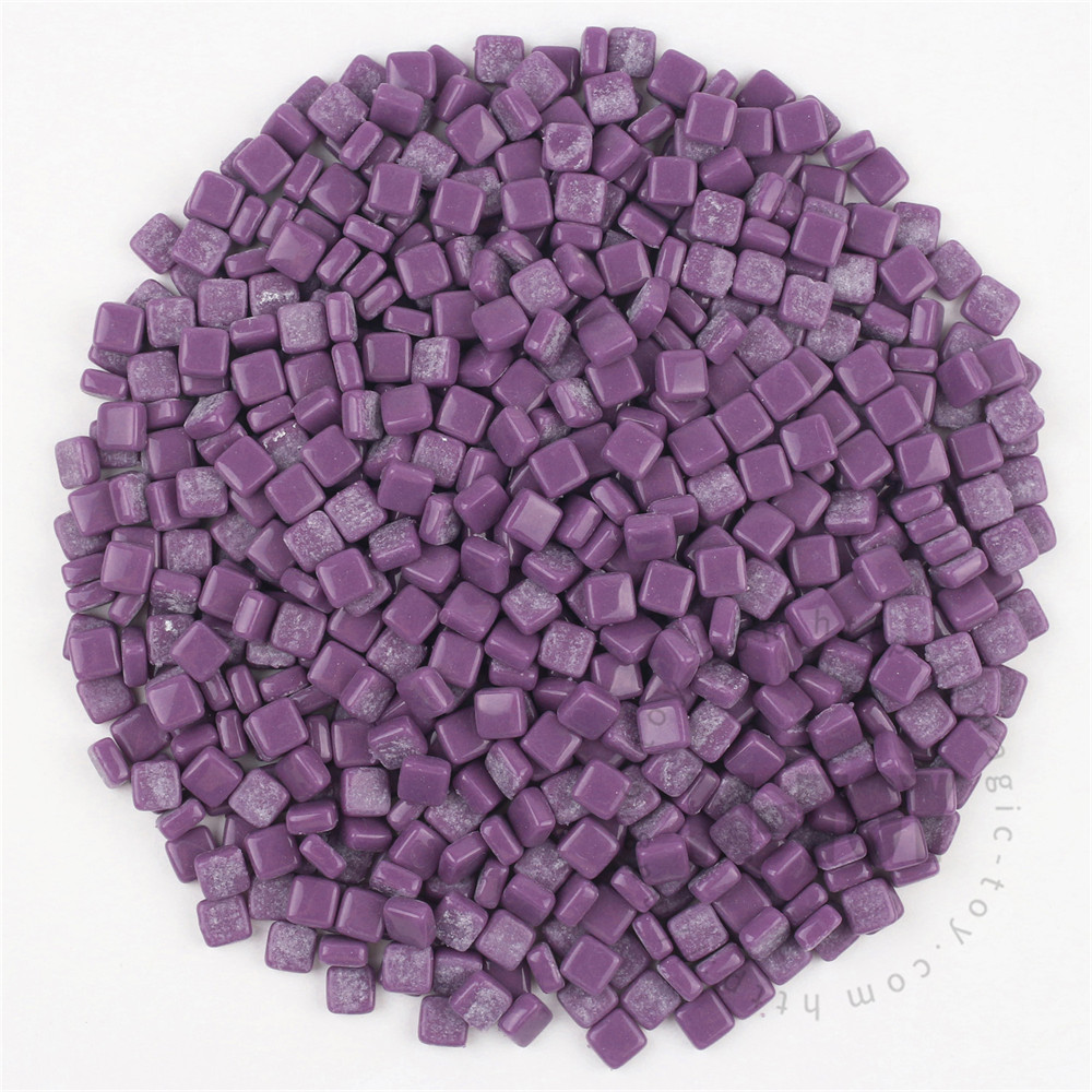 Dark Purple Mini Square Glass Mosaic 8SS64