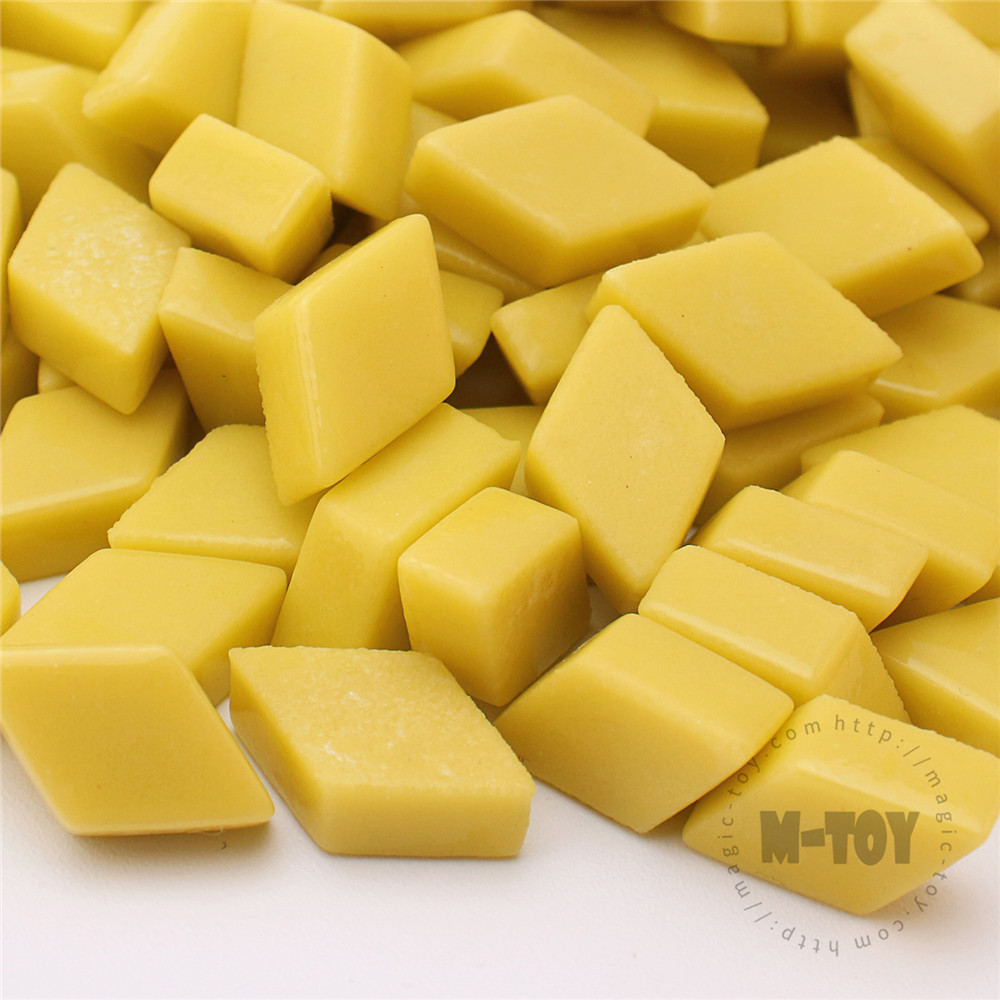 Yellow Diamond Glass Mosaic SLG50