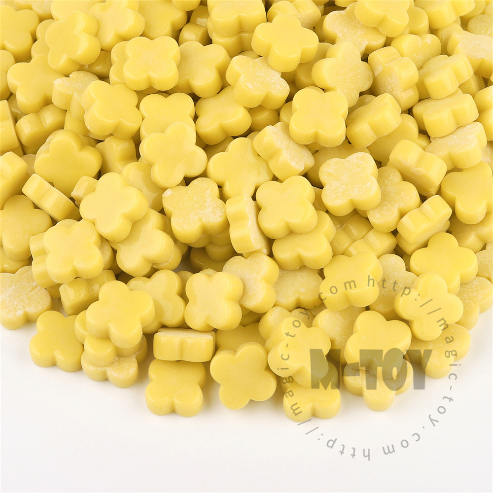 Yellow Flower Glass Mosaic SMHG50