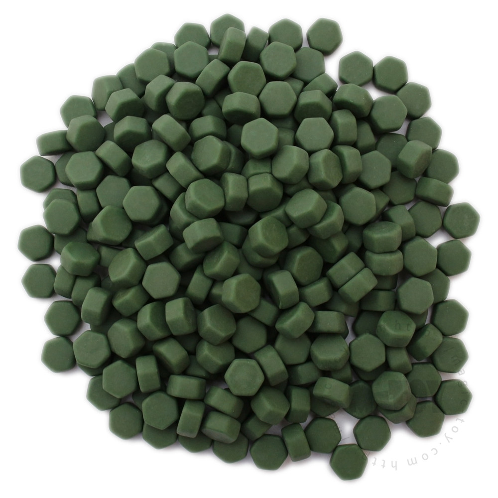 Green Hexagon  Glass Mosaic 10SHM44