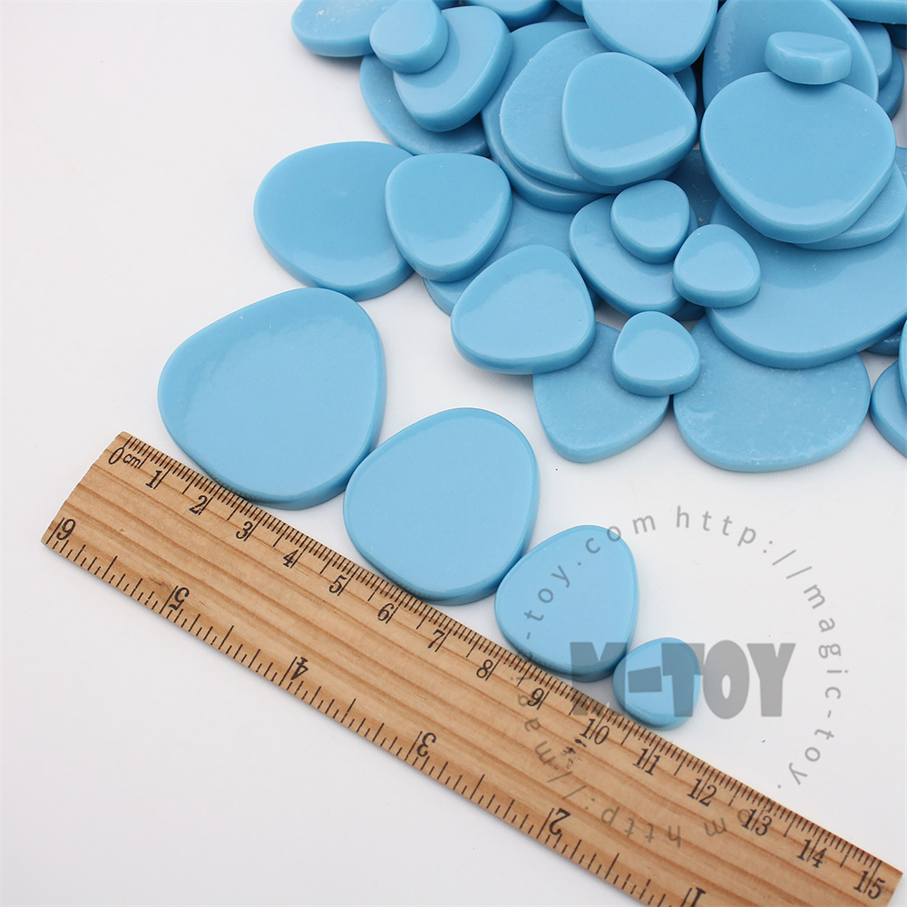 Blue Pebbles Glass Mosaic PESS08