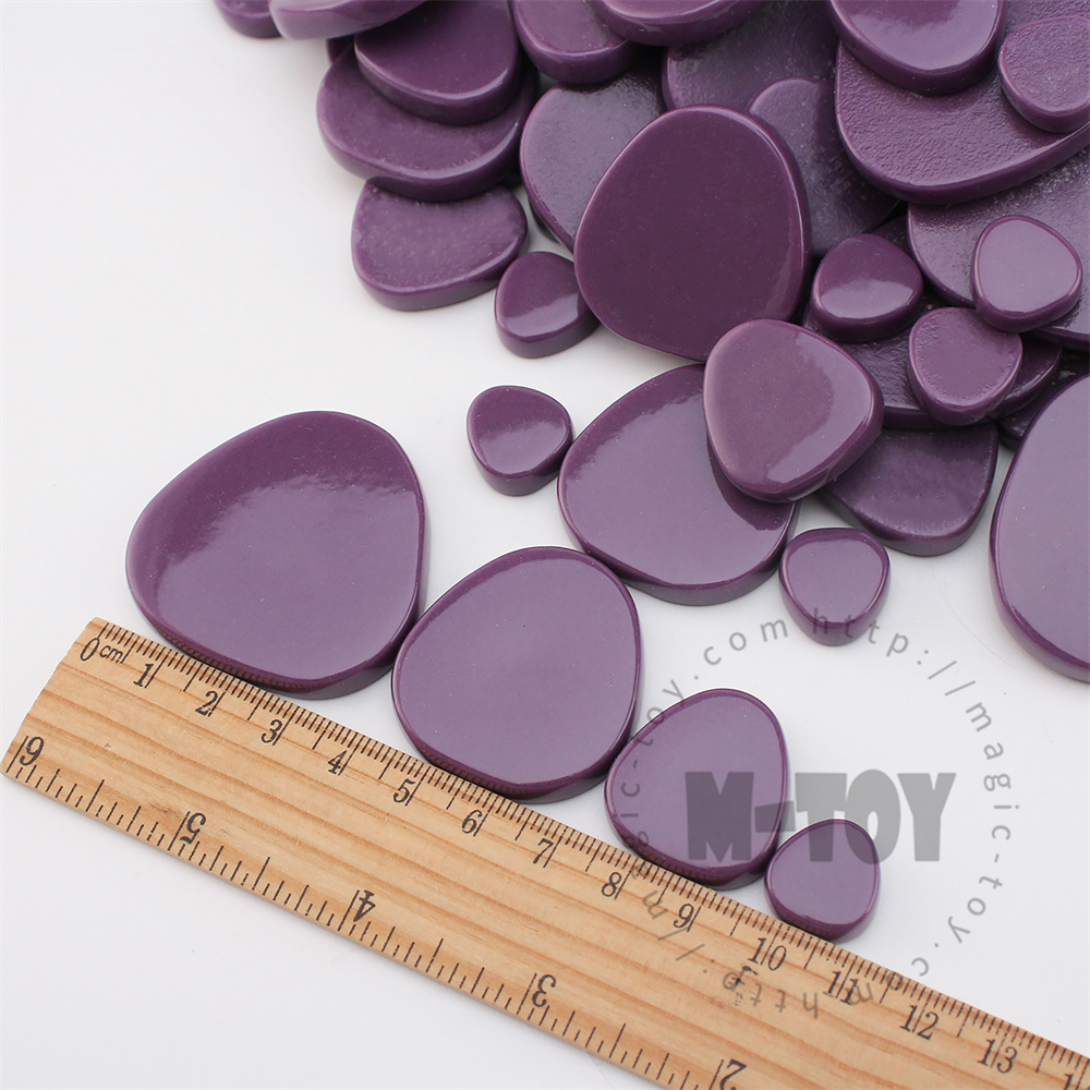 Purple Pebbles Glass Mosaic PESS64