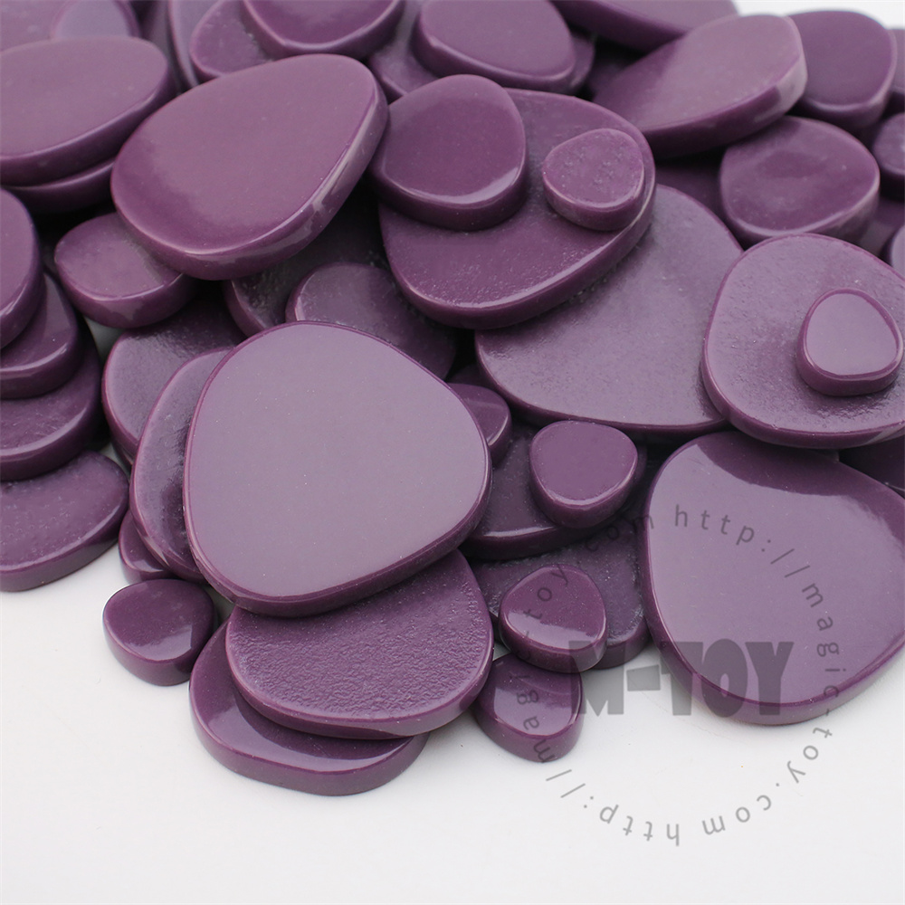 Purple Pebbles Glass Mosaic PESS64