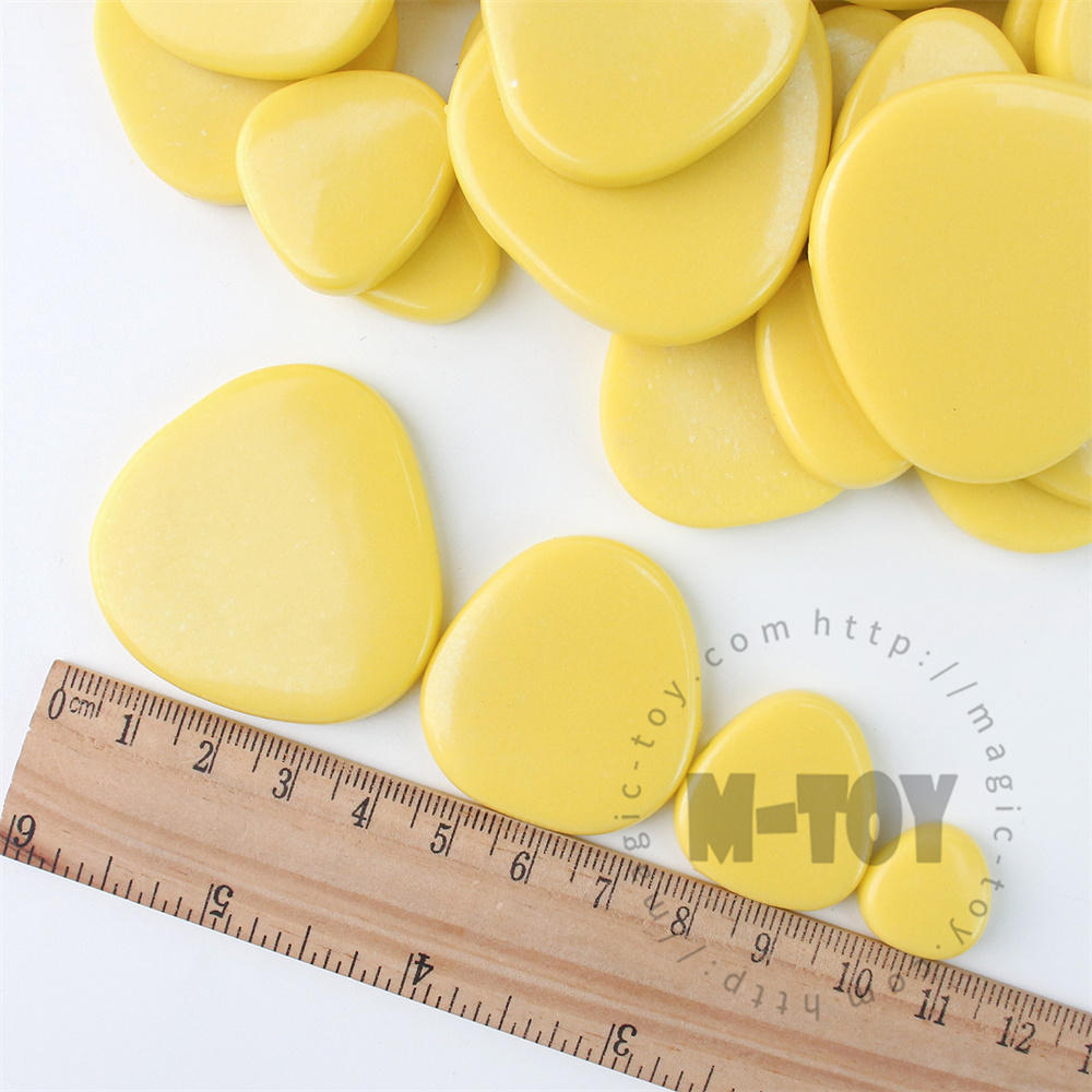 Yellow Luster Pebbles Glass Mosaic PESSL50