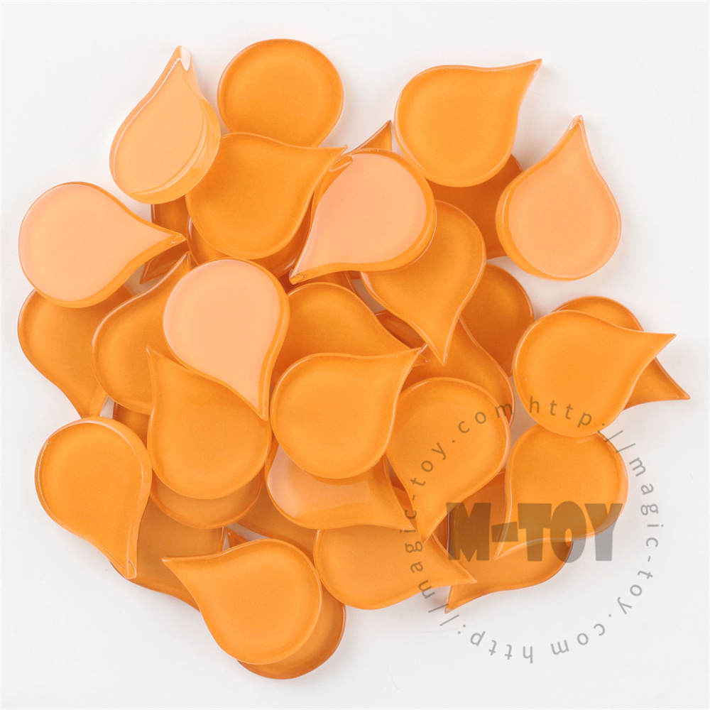 Orange Raindrop Mandala Glass Mosaic 2432TD-CC945